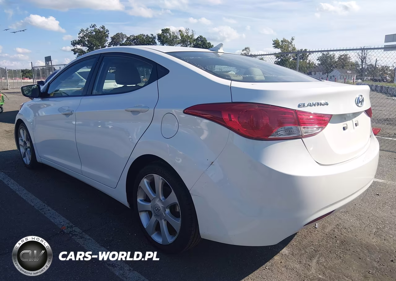 2013 Hyundai Elantra Limited VIN:5NPDH4AE0DH335263 - 3
