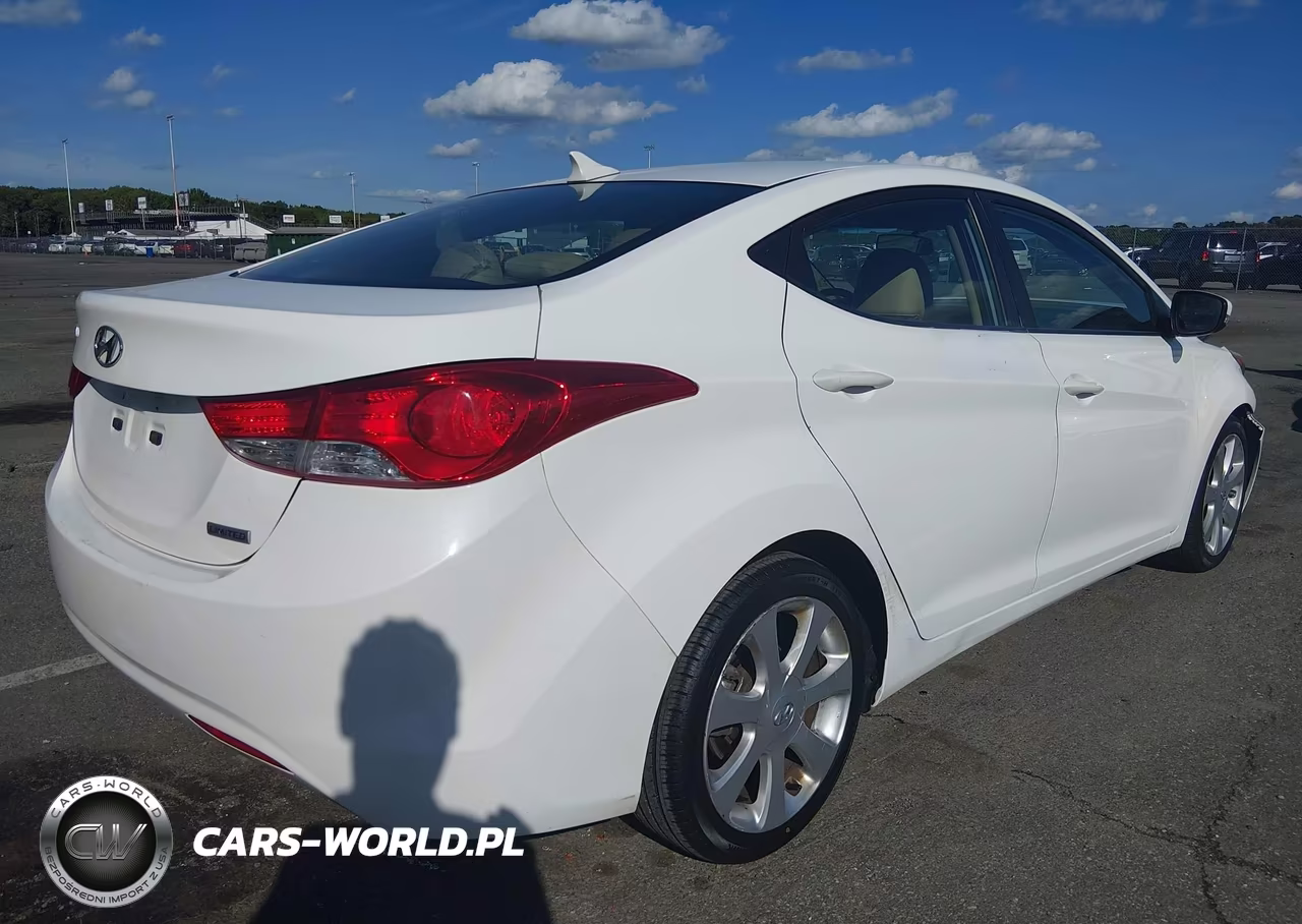2013 Hyundai Elantra Limited VIN:5NPDH4AE0DH335263 - 4