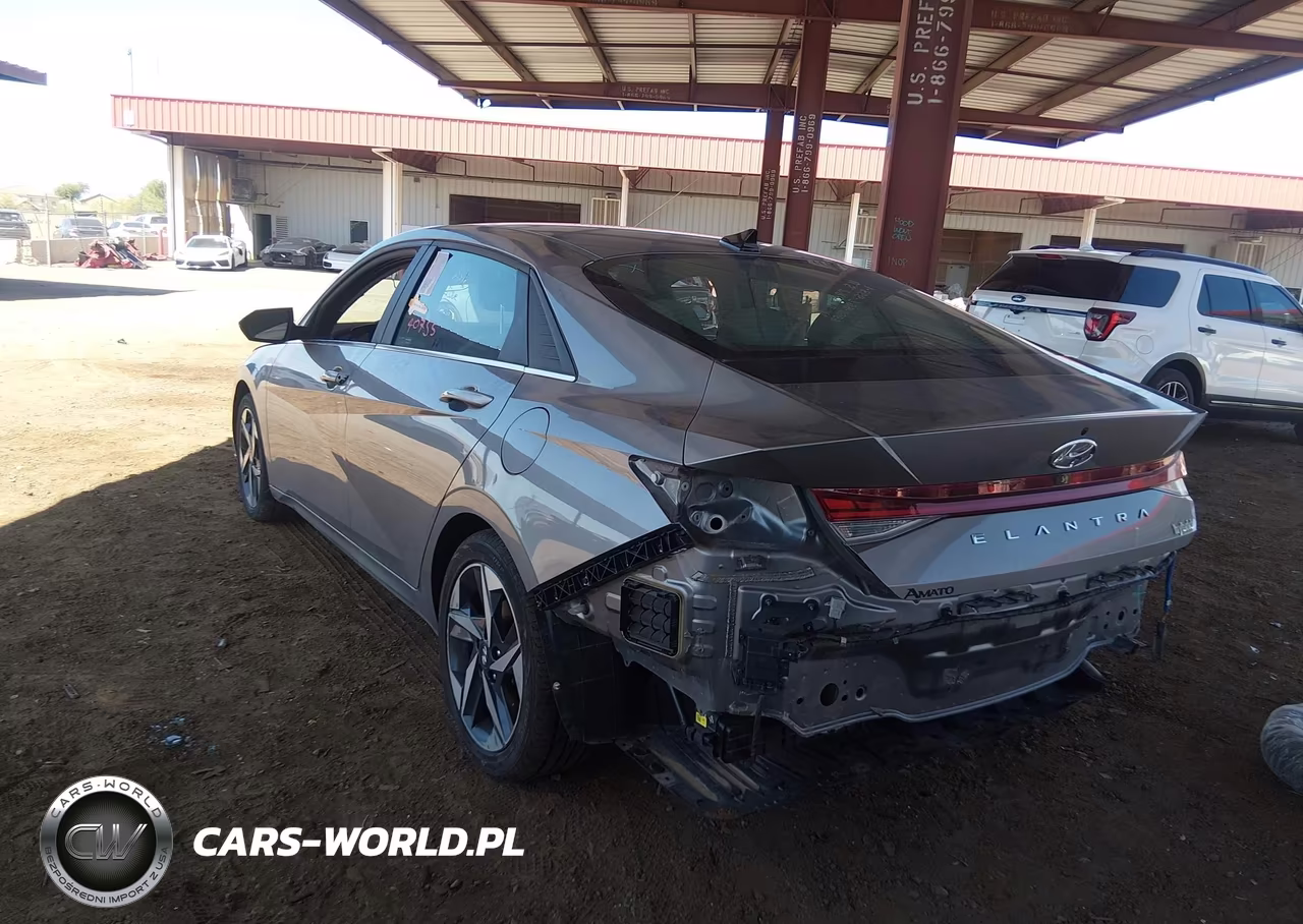 2023 Hyundai Elantra Hybrid Limited VIN:KMHLN4AJ8PU049555 - 3