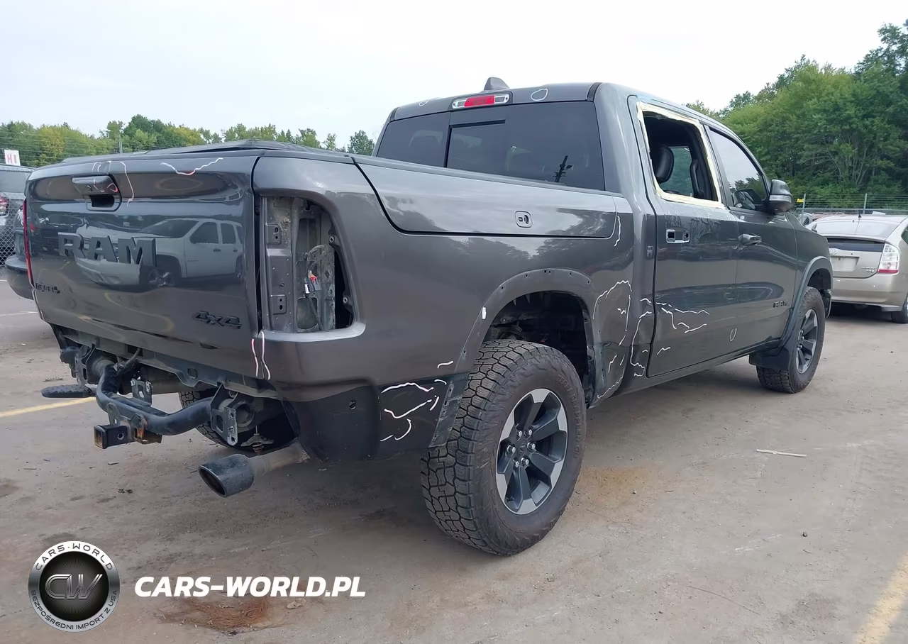 2019 Ram 1500 Rebel 4X4 5'7 Box VIN:1C6SRFLT2KN903965 - 4