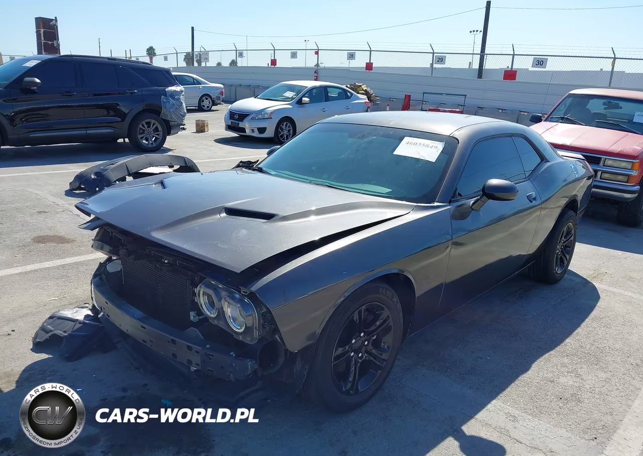 2023 Dodge Challenger Sxt VIN:2C3CDZAG3PH574846 - 2