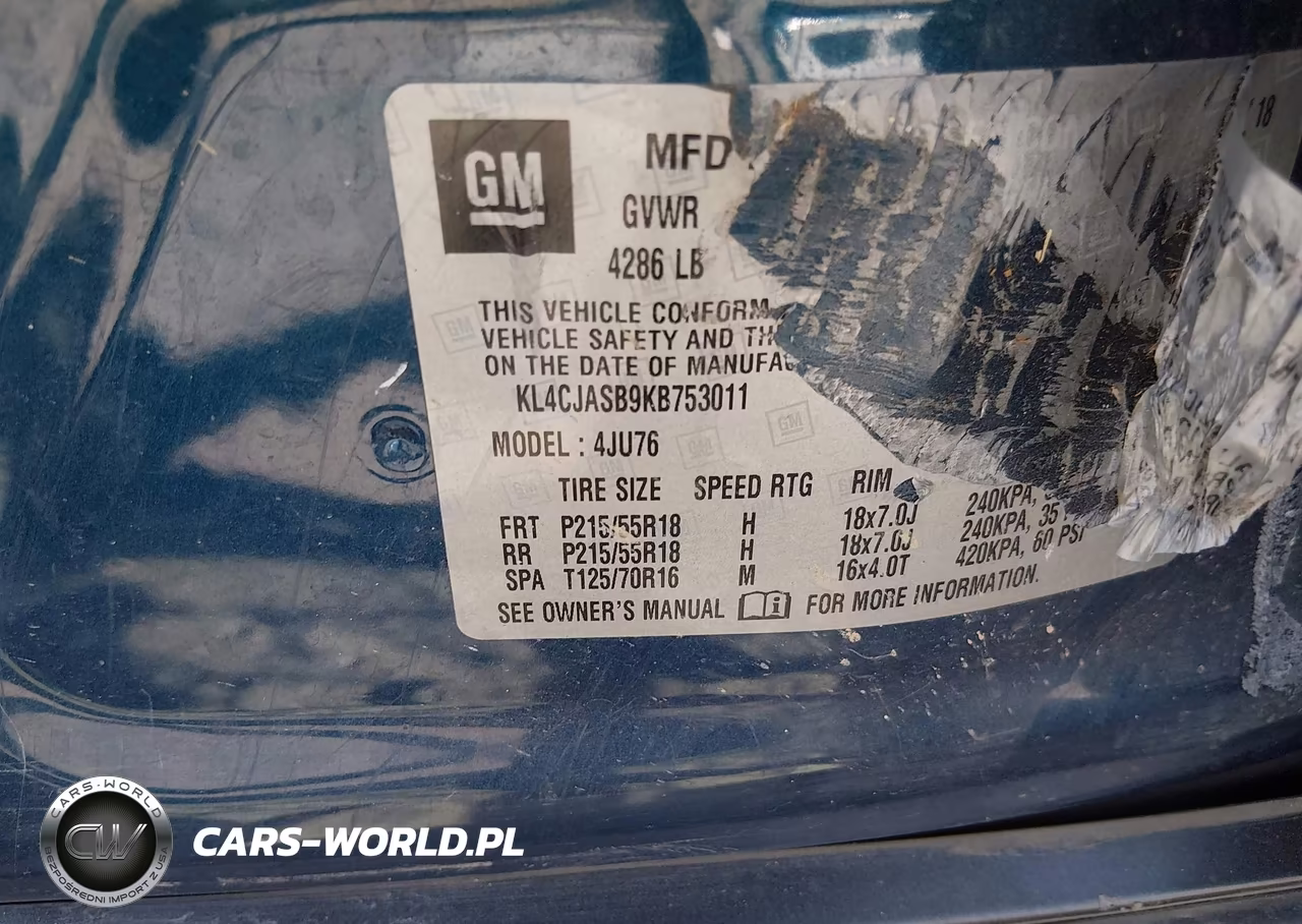 2019 Buick Encore Fwd Preferred VIN:KL4CJASB9KB753011 - 9