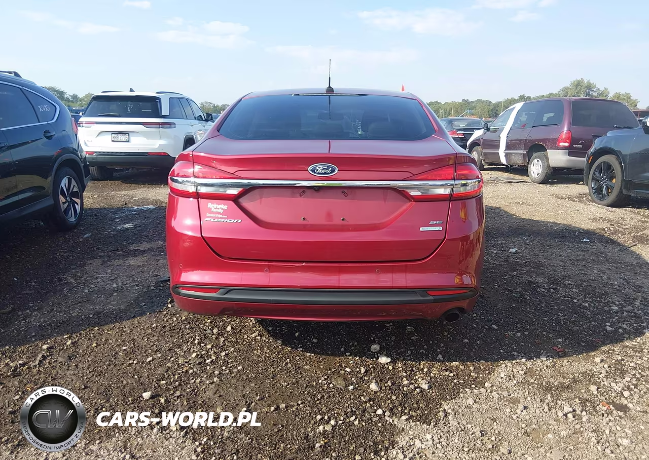 2017 Ford Fusion Se VIN:3FA6P0HD4HR186396 - 16
