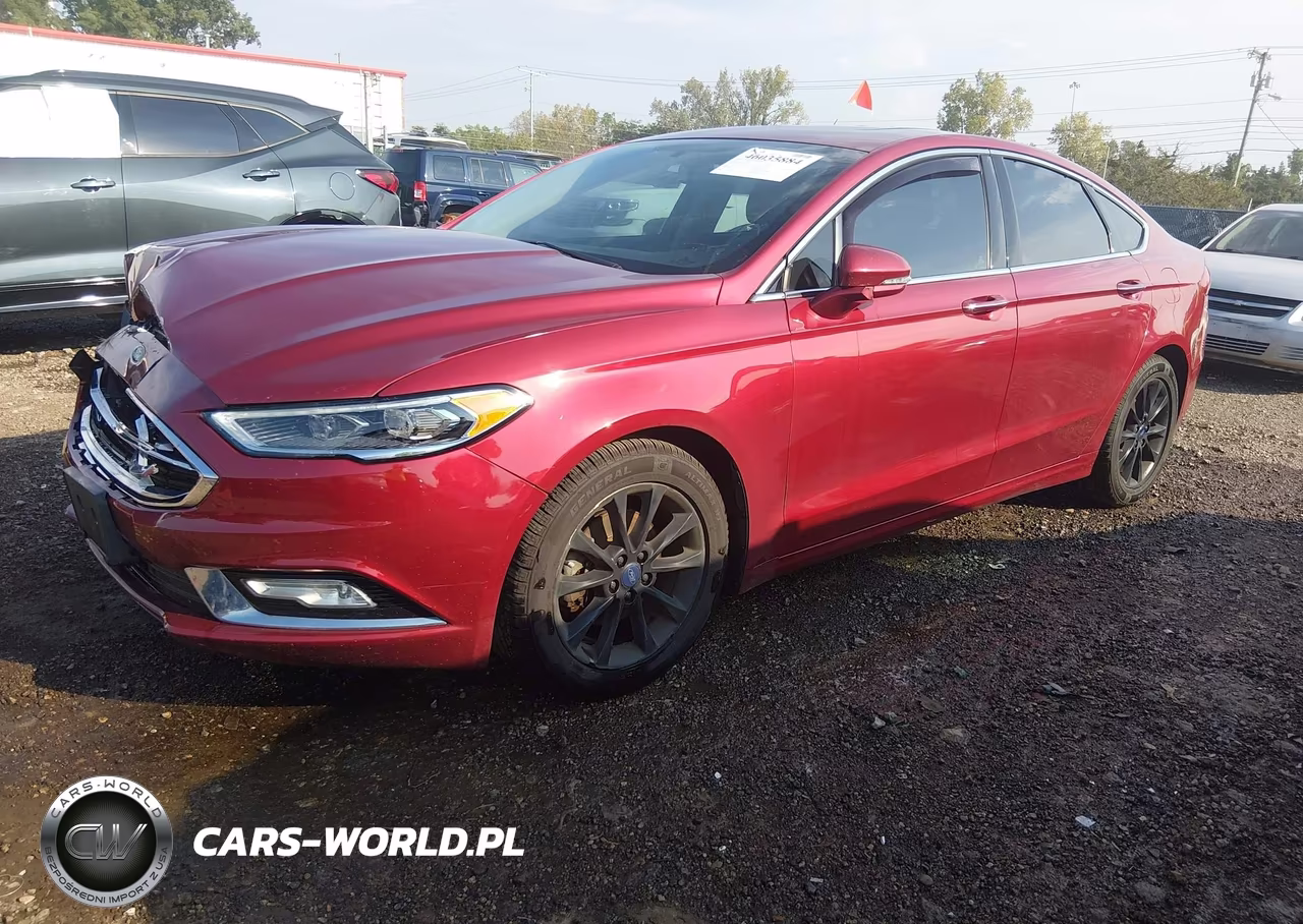 2017 Ford Fusion Se VIN:3FA6P0HD4HR186396 - 2
