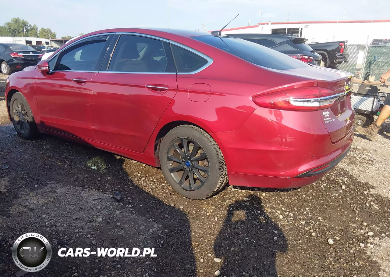 2017 Ford Fusion Se VIN:3FA6P0HD4HR186396 - 3