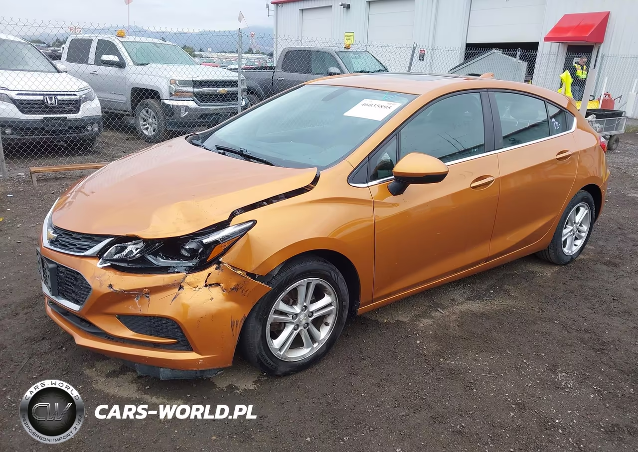 2017 Chevrolet Cruze Lt Auto VIN:3G1BE6SM1HS612797 - 2