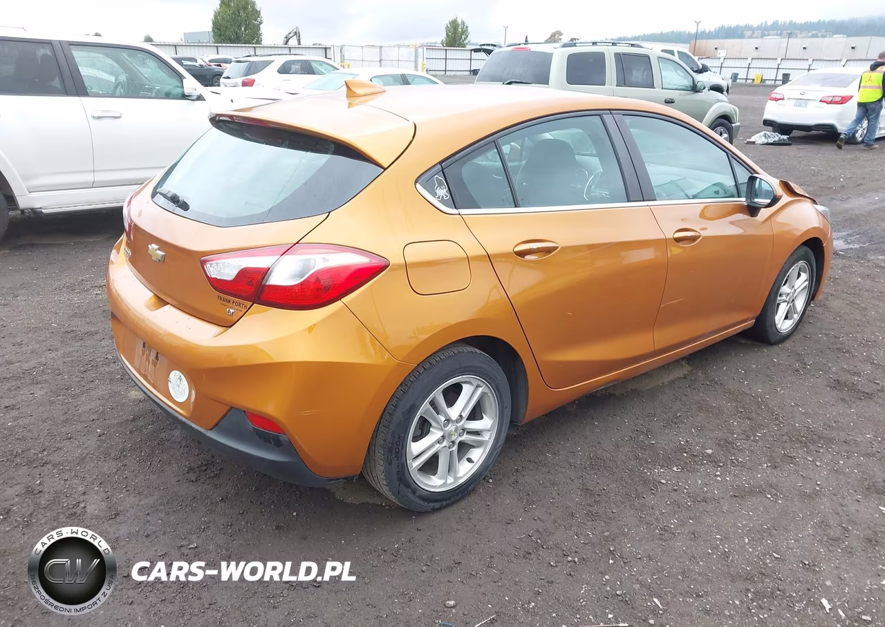2017 Chevrolet Cruze Lt Auto VIN:3G1BE6SM1HS612797 - 4