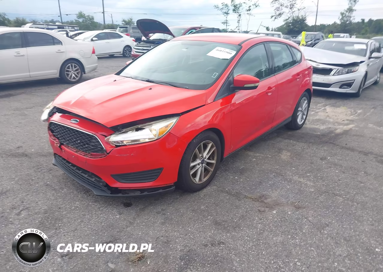 2017 Ford Focus Se VIN:1FADP3K23HL286343 - 2