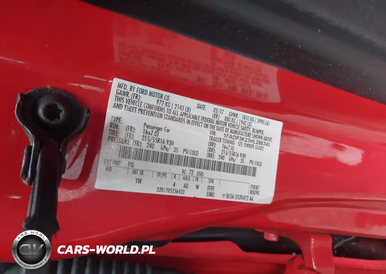 2017 Ford Focus Se VIN:1FADP3K23HL286343 - 9