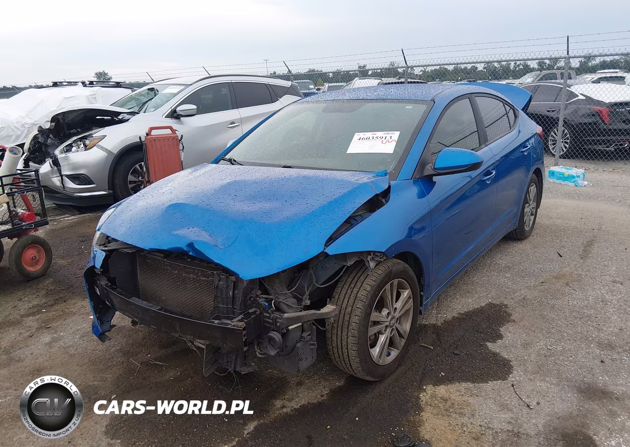 2018 Hyundai Elantra Sel VIN:5NPD84LF4JH355887 - 2