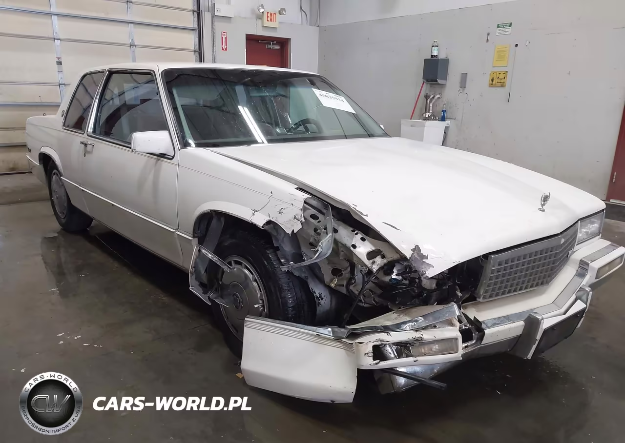1989 Cadillac Deville VIN:1G6CD1155K4366603 - 1
