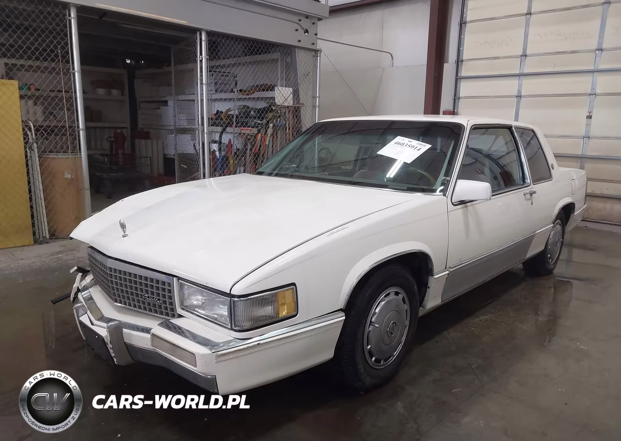 1989 Cadillac Deville VIN:1G6CD1155K4366603 - 2