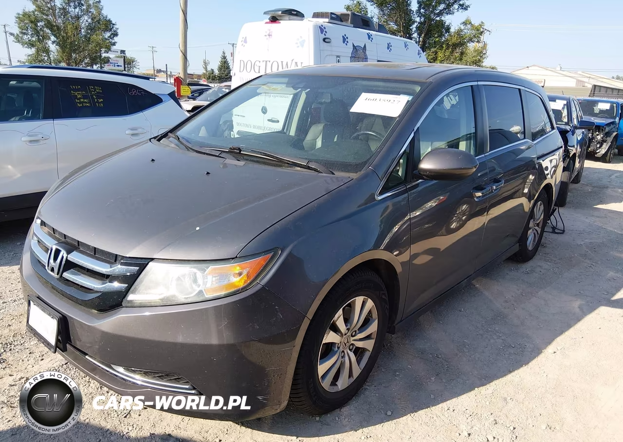 2014 Honda Odyssey Ex-L VIN:5FNRL5H67EB138924 - 2