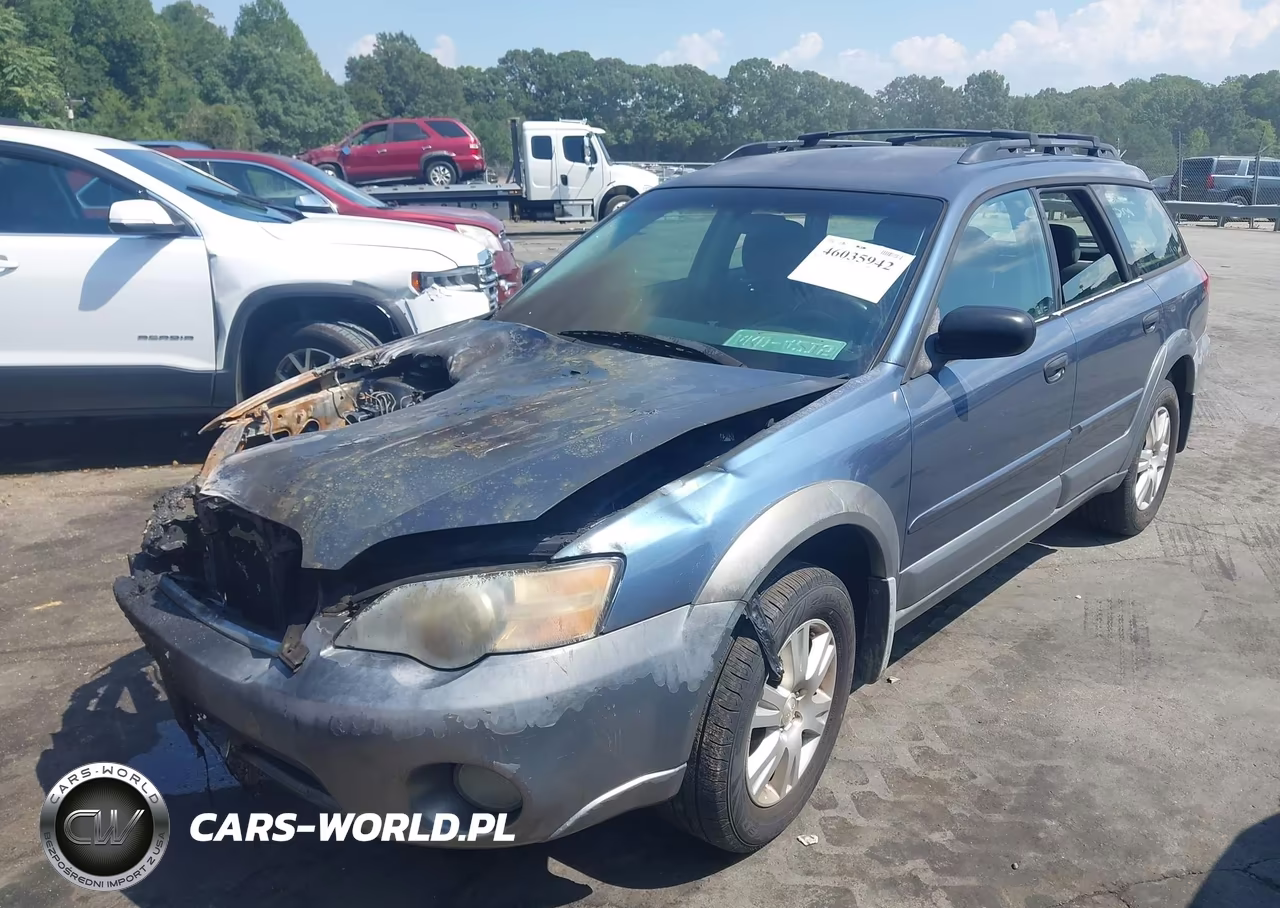 2005 Subaru Outback 2.5I VIN:4S4BP61C557374680 - 2