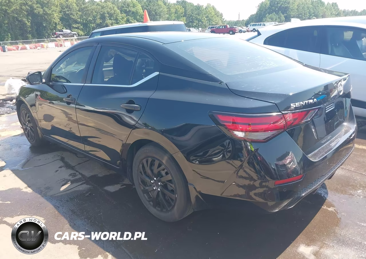 2024 Nissan Sentra S Xtronic Cvt VIN:3N1AB8BV3RY231132 - 3