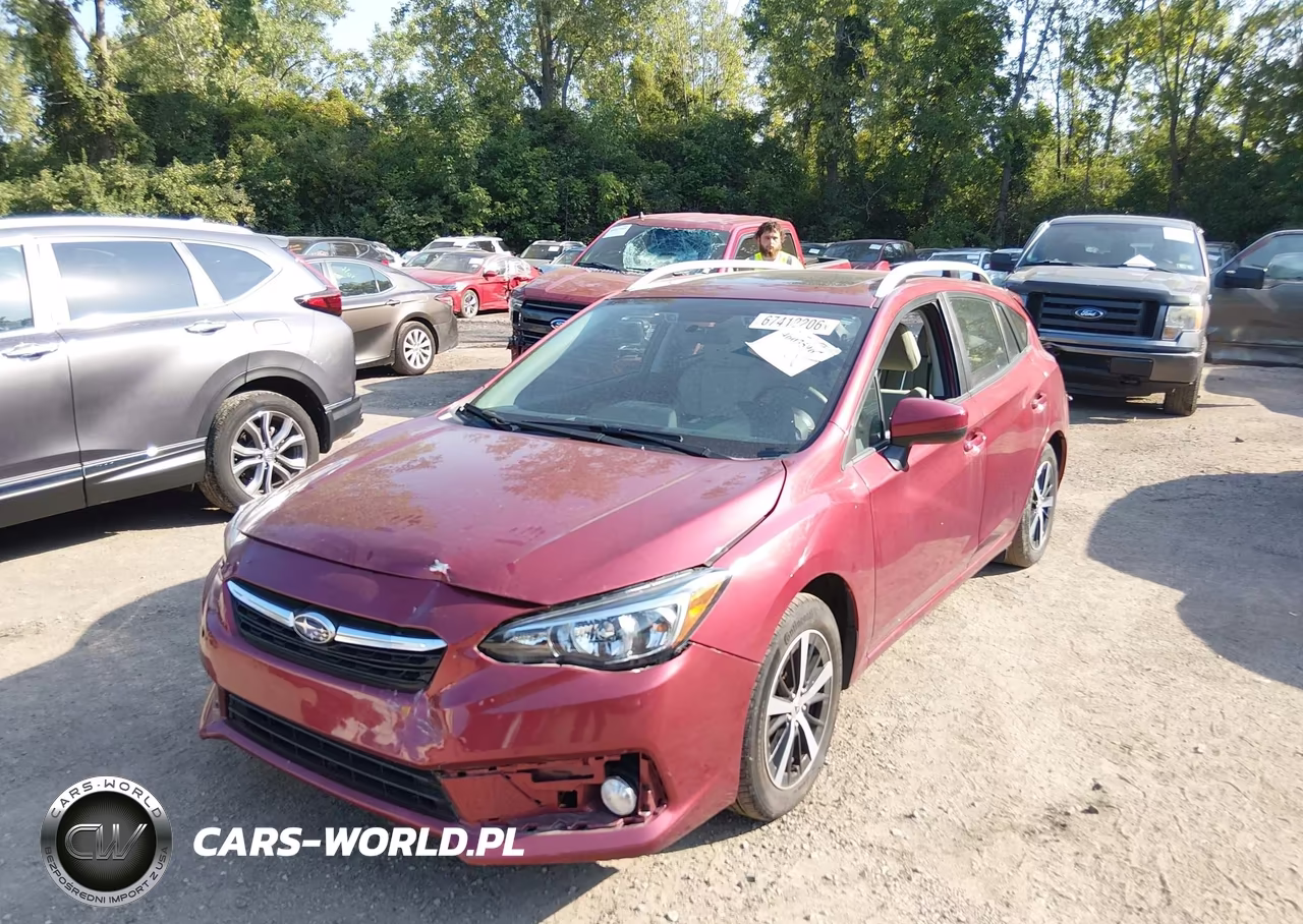 2022 Subaru Impreza Premium VIN:4S3GTAD68N3719402 - 2