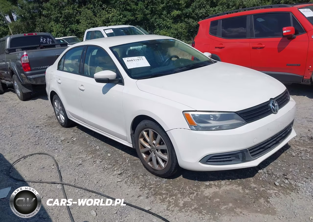 2012 Volkswagen Jetta 2.5L Se VIN:3VWDX7AJ9CM079468 - 1