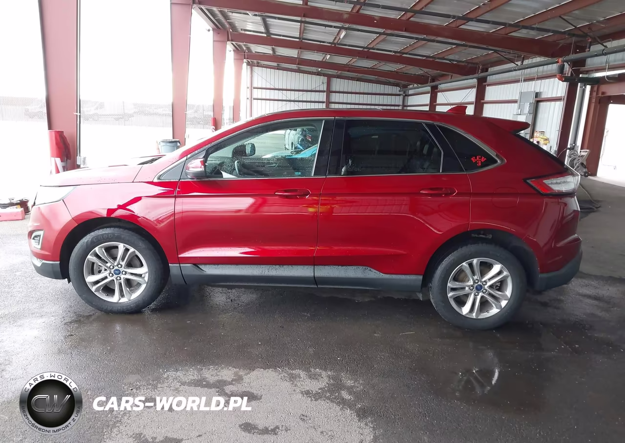 2017 Ford Edge Sel VIN:2FMPK4J84HBB11418 - 14