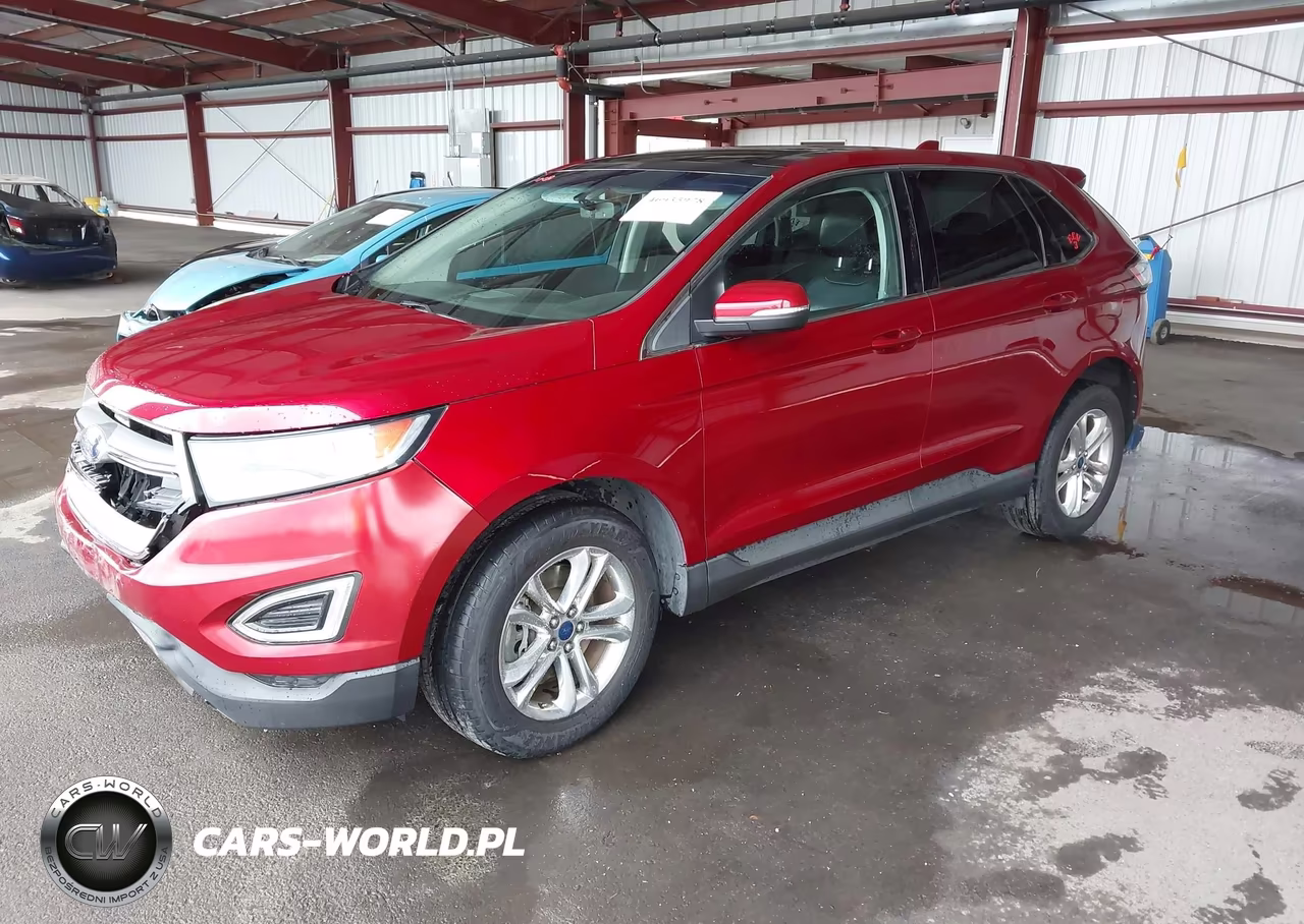 2017 Ford Edge Sel VIN:2FMPK4J84HBB11418 - 2