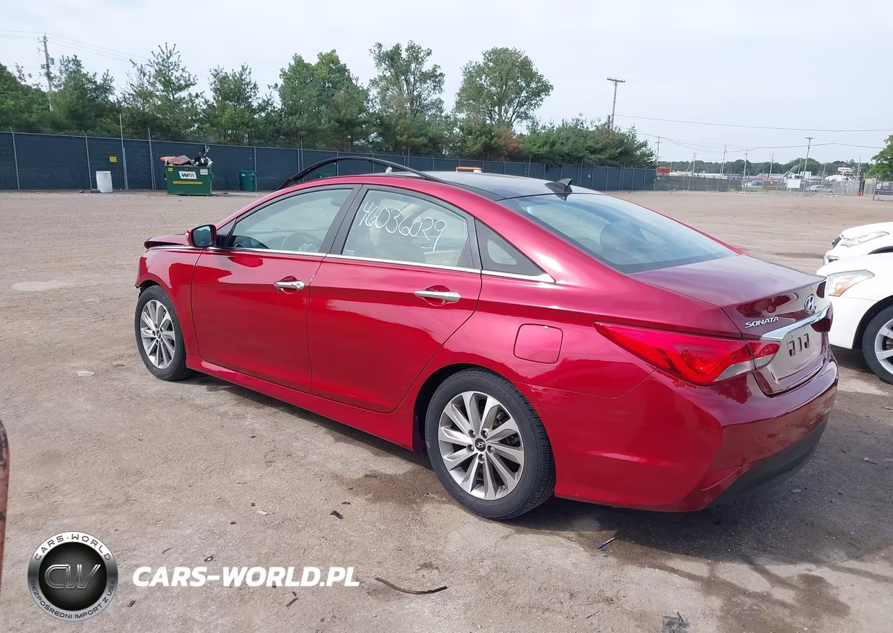 2014 Hyundai Sonata Limited VIN:5NPEC4AC8EH819183 - 3