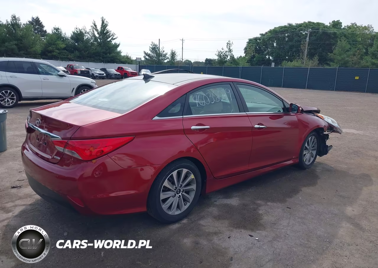 2014 Hyundai Sonata Limited VIN:5NPEC4AC8EH819183 - 4
