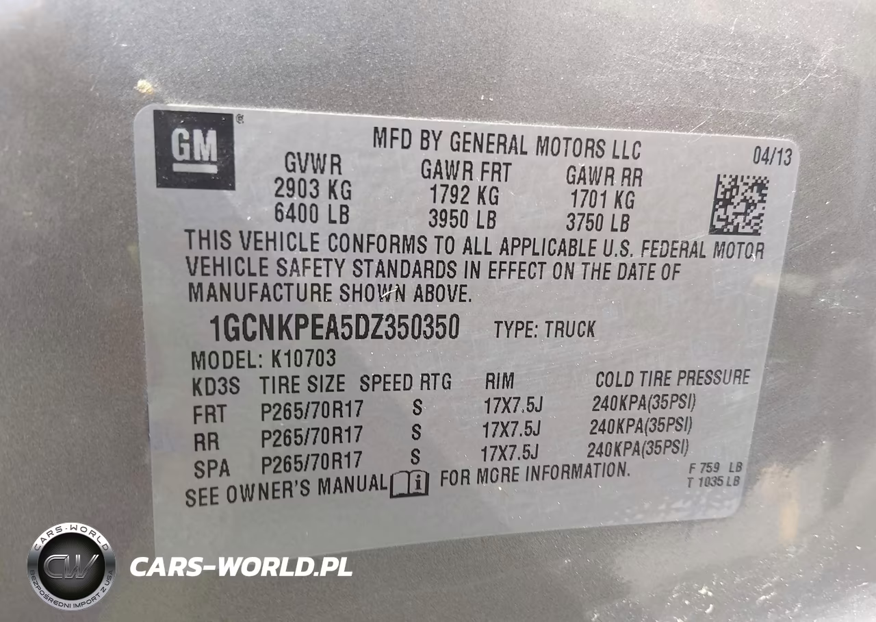2013 Chevrolet Silverado 1500 Work Truck VIN:1GCNKPEA5DZ350350 - 9