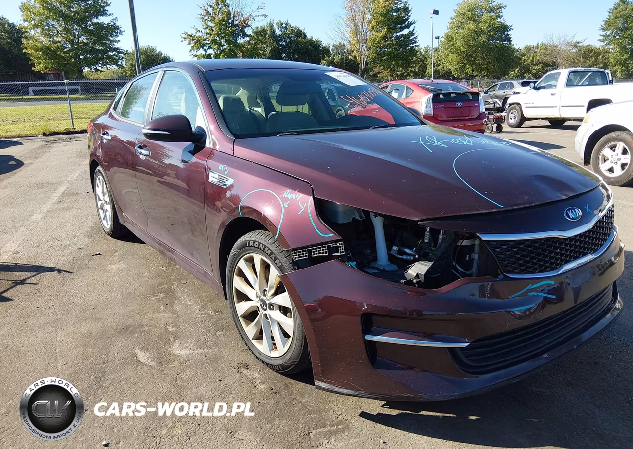 2018 Kia Optima Lx VIN:5XXGT4L35JG259117 - 1