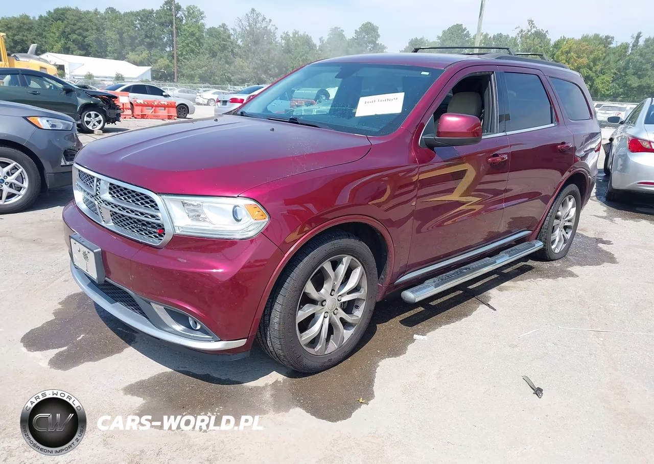 2017 Dodge Durango Sxt Rwd VIN:1C4RDHAGXHC829321 - 2