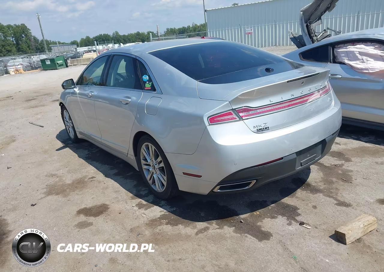 2014 Lincoln Mkz Hybrid VIN:3LN6L2LU5ER824395 - 3