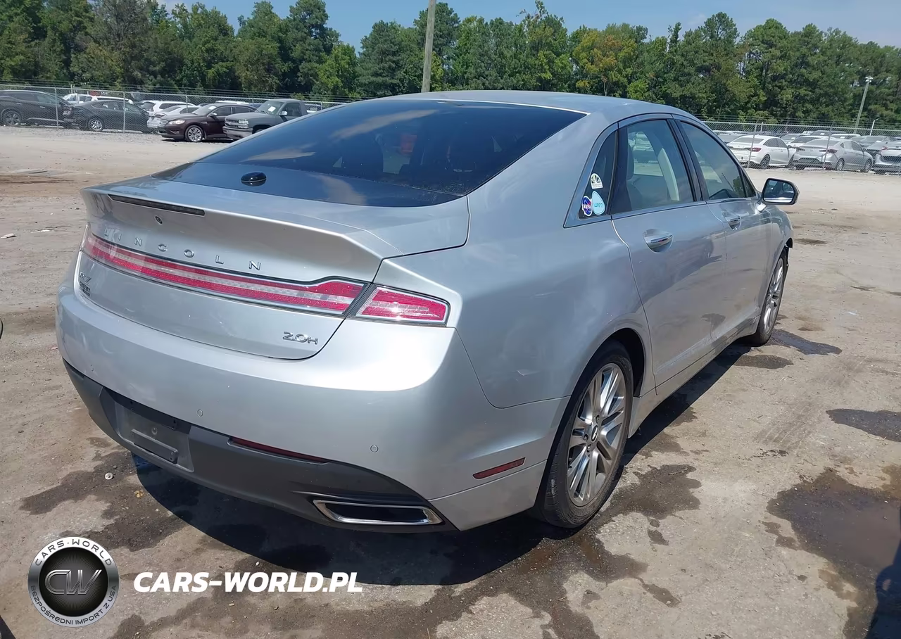 2014 Lincoln Mkz Hybrid VIN:3LN6L2LU5ER824395 - 4