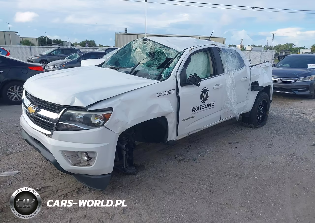 2015 Chevrolet Colorado Lt VIN:1GCGSBE31F1211363 - 2