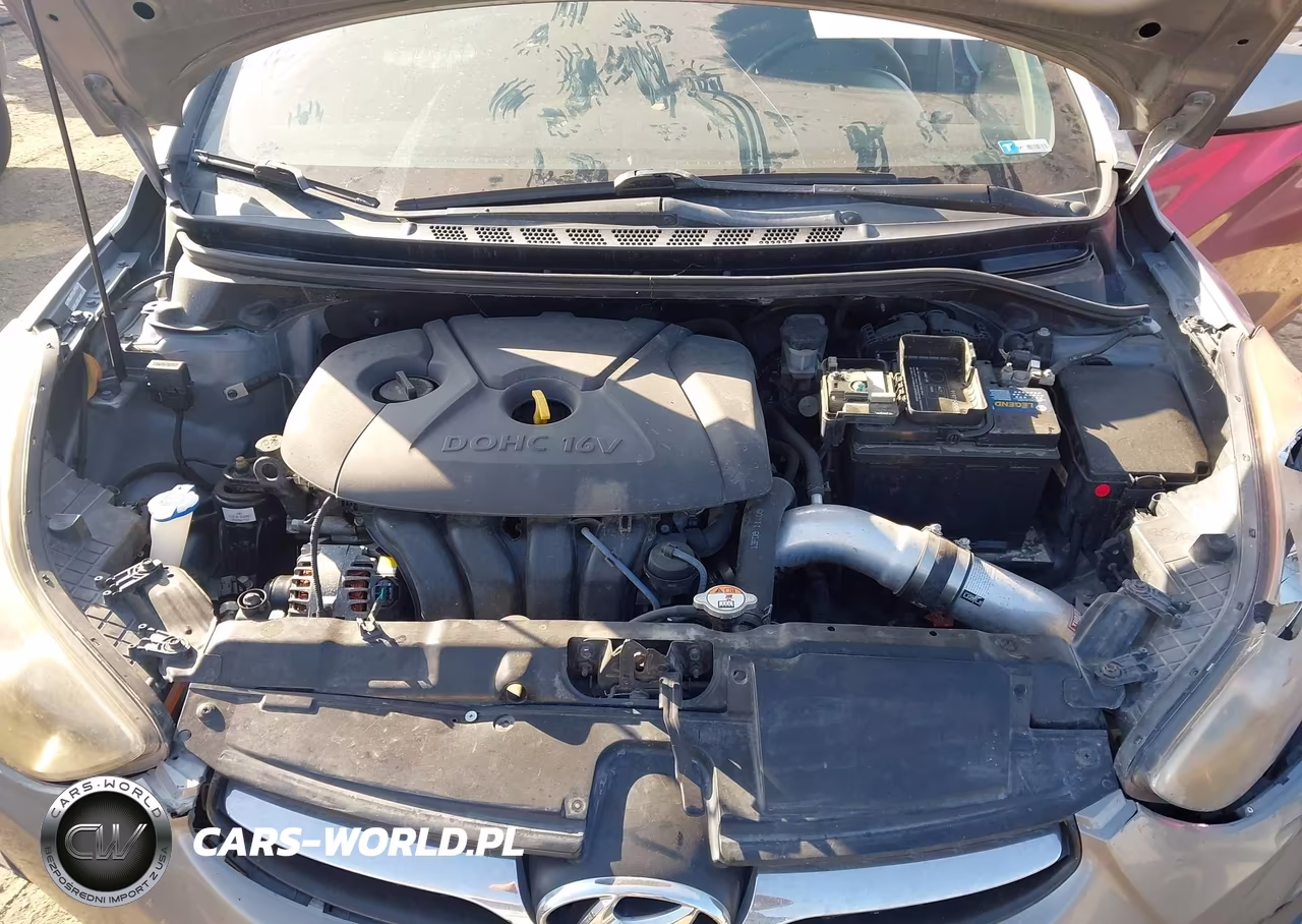 2013 Hyundai Elantra Gls VIN:KMHDH4AE1DU903439 - 10