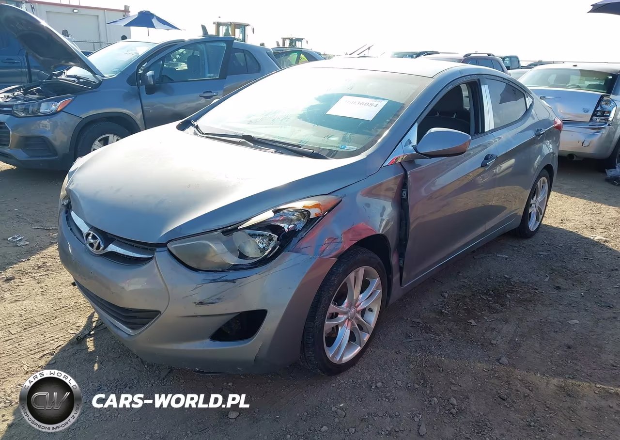 2013 Hyundai Elantra Gls VIN:KMHDH4AE1DU903439 - 2