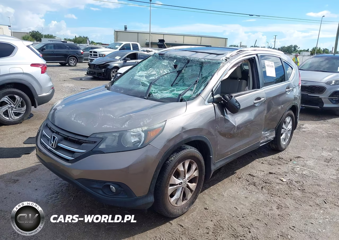 2012 Honda Cr-V Ex-L VIN:5J6RM3H77CL014859 - 2
