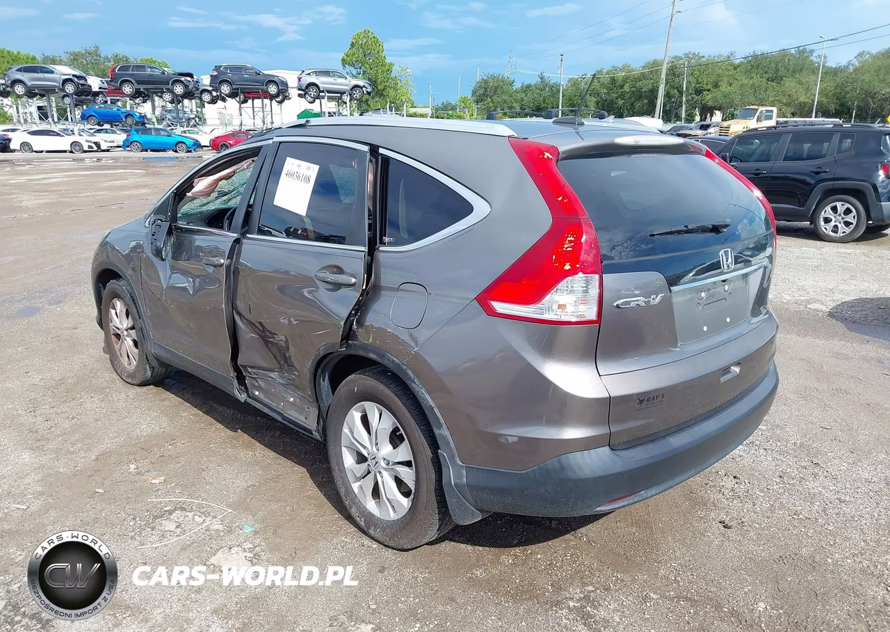 2012 Honda Cr-V Ex-L VIN:5J6RM3H77CL014859 - 3