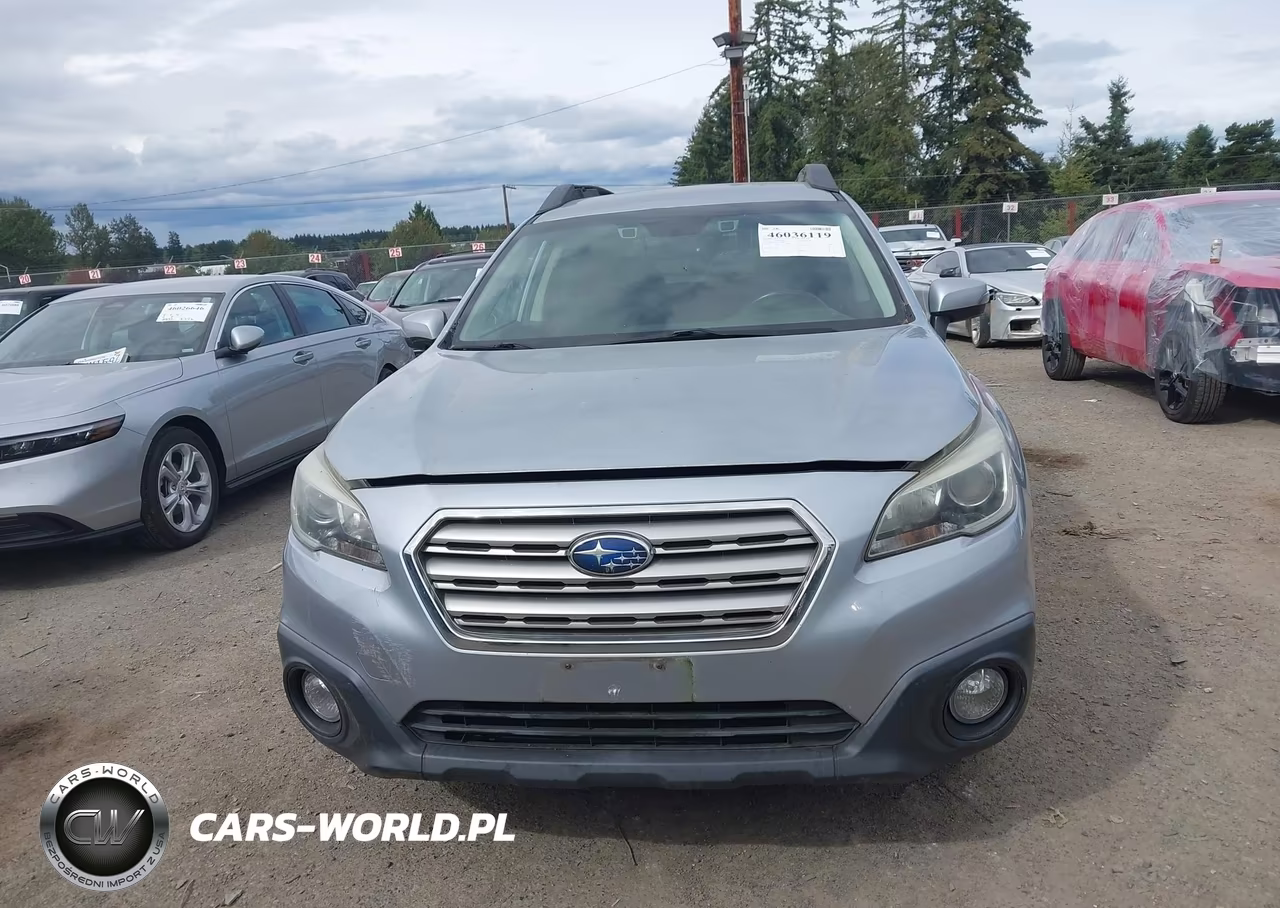 2015 Subaru Outback 2.5I Premium VIN:4S4BSAFC0F3226889 - 12