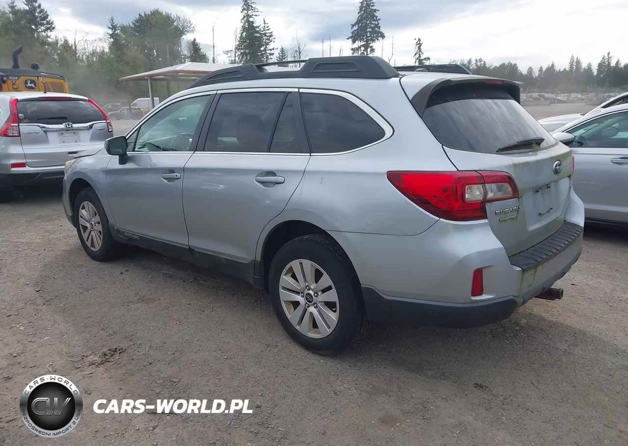 2015 Subaru Outback 2.5I Premium VIN:4S4BSAFC0F3226889 - 3