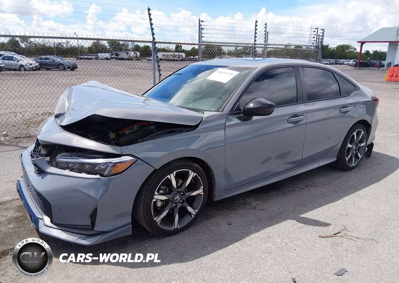 2025 Honda Civic Hybrid Sport-Sport Touring VIN:2HGFE4F86SH326952 - 2