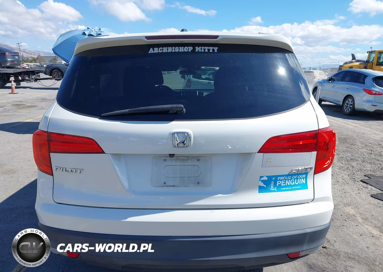 2017 Honda Pilot Ex VIN:5FNYF6H43HB070293 - 16