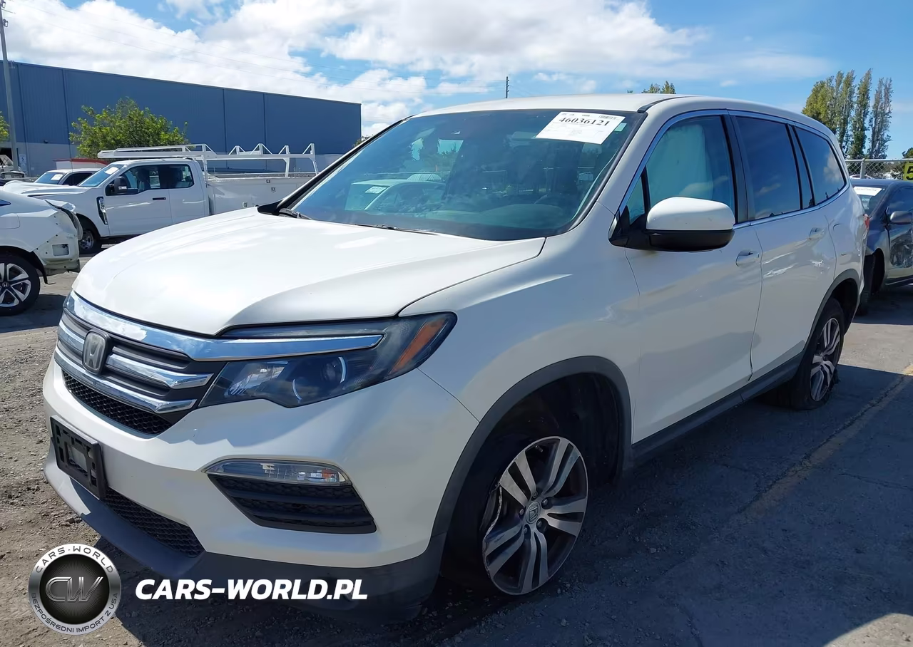 2017 Honda Pilot Ex VIN:5FNYF6H43HB070293 - 2