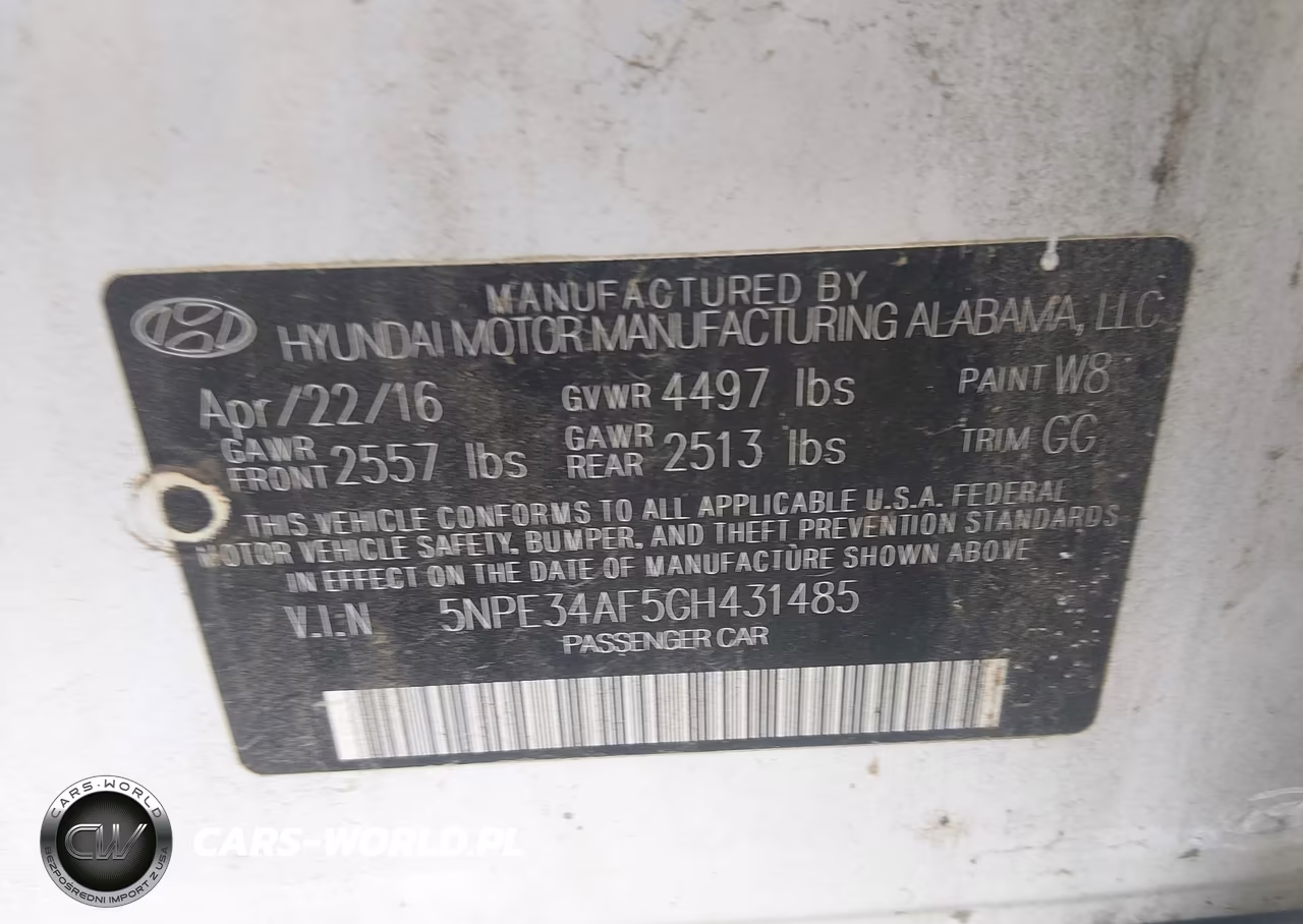 2016 Hyundai Sonata Limited VIN:5NPE34AF5GH431485 - 9