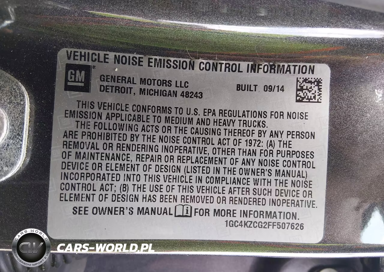 2015 Chevrolet Silverado 3500Hd Lt VIN:1GC4KZCG2FF507626 - 8