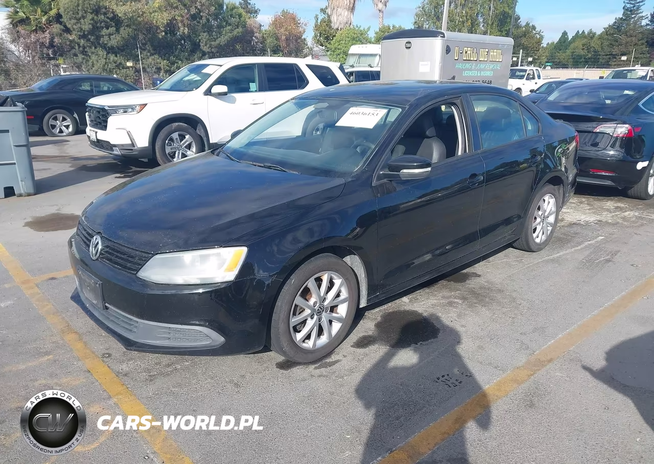 2012 Volkswagen Jetta 2.5L Se VIN:3VWDP7AJ8CM419743 - 2