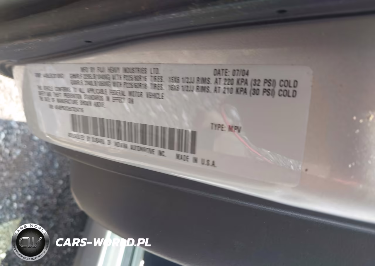 2005 Subaru Outback 2.5I Limited VIN:4S4BP62C557324716 - 9