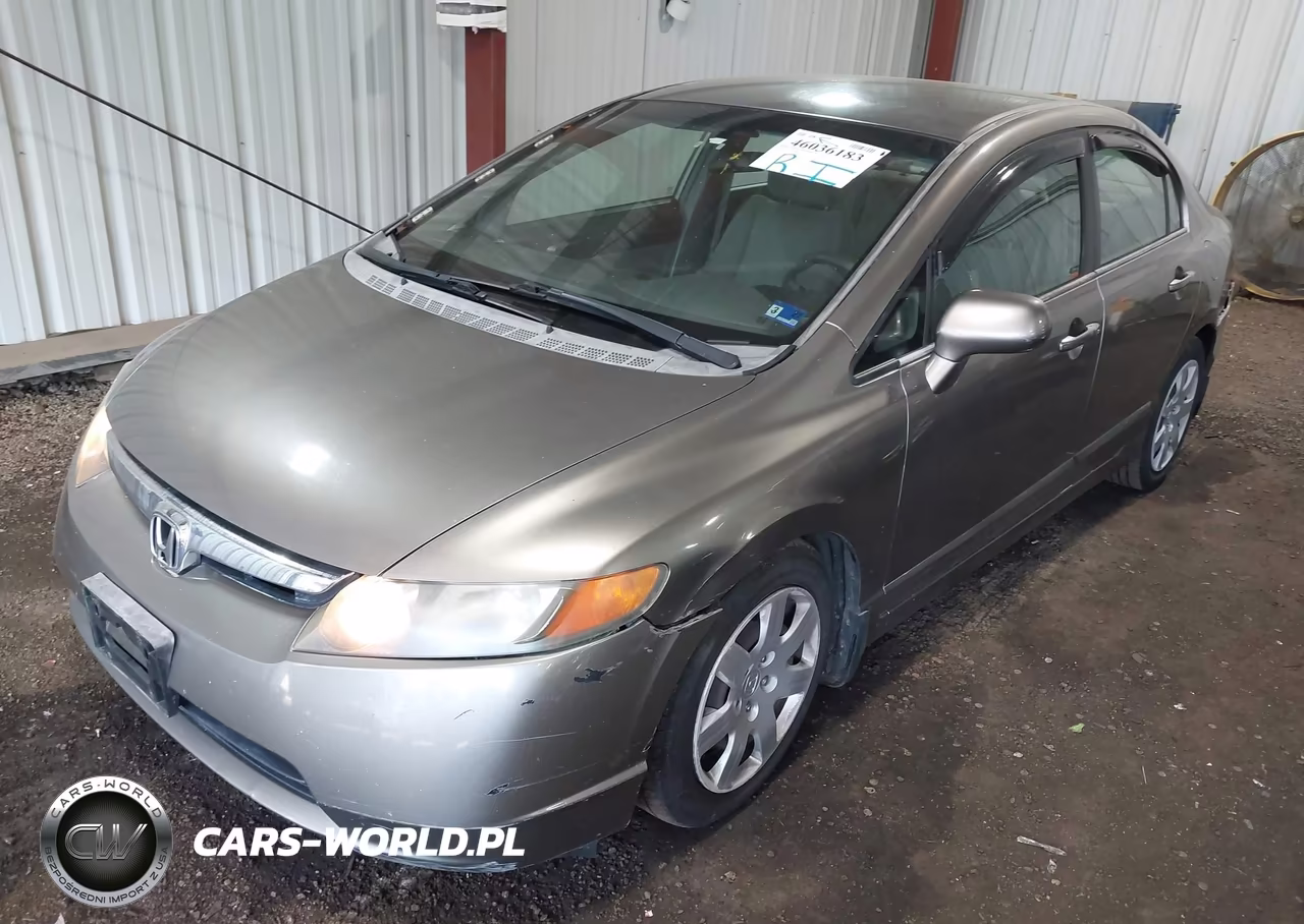 2006 Honda Civic Lx VIN:1HGFA16566L086245 - 2