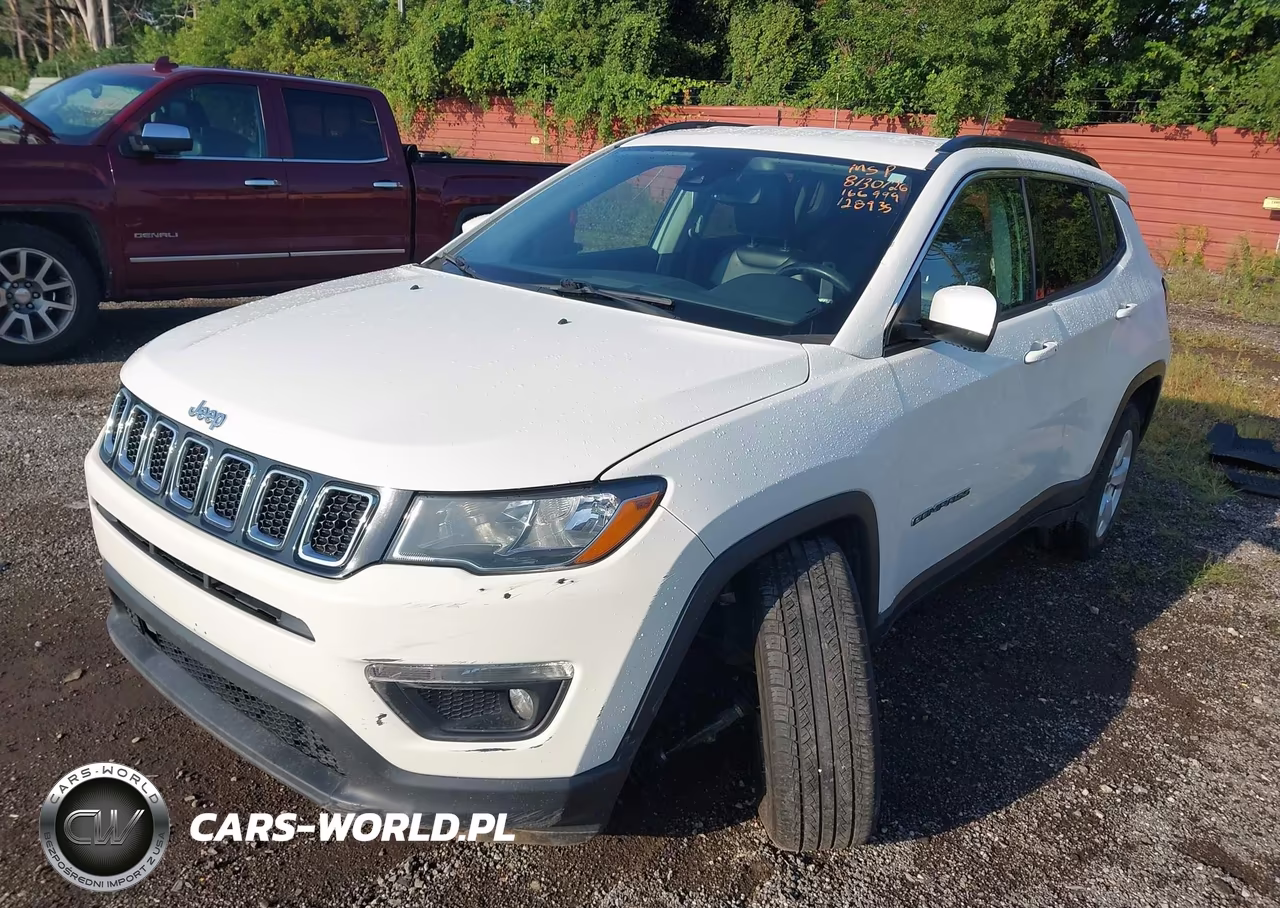 2020 Jeep Compass Latitude 4X4 VIN:3C4NJDBB9LT166999 - 2