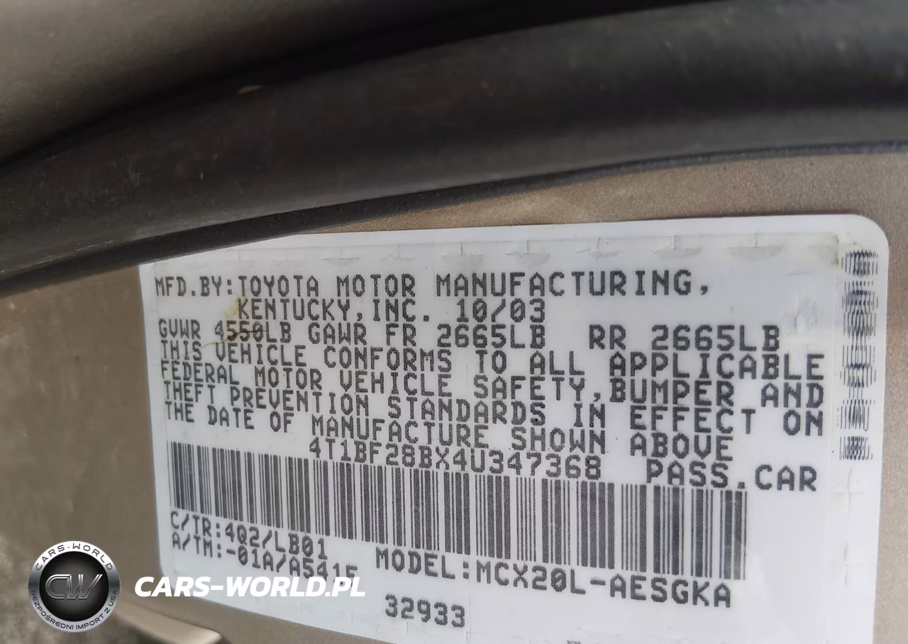 2004 Toyota Avalon Xls VIN:4T1BF28BX4U347368 - 9