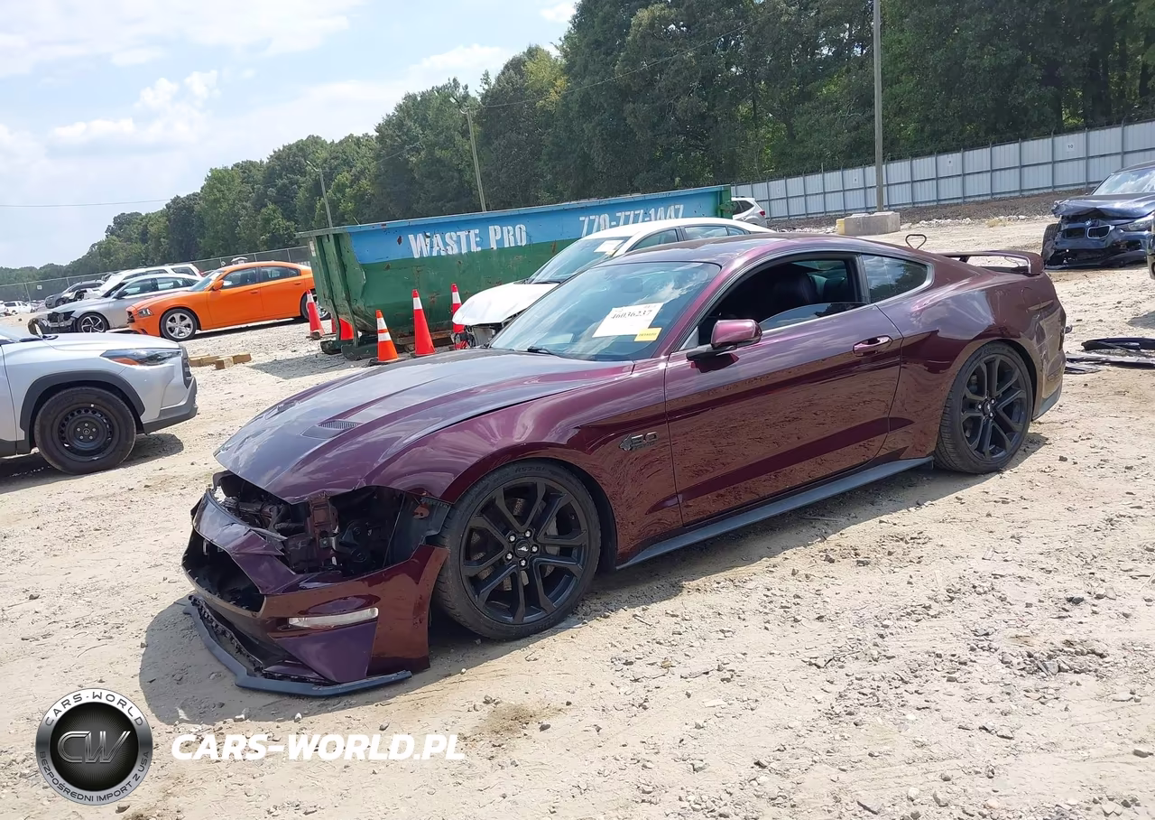 2018 Ford Mustang Gt Premium VIN:1FA6P8CF9J5116313 - 2