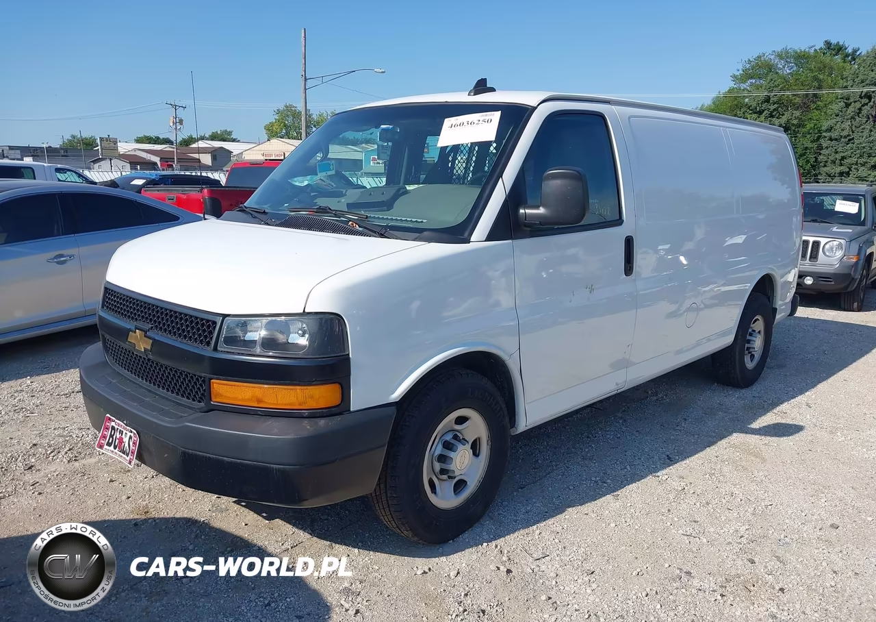 2021 Chevrolet Express Cargo Rwd 2500 Regular Wheelbase Wt VIN:1GCWGAFP5M1209380 - 2