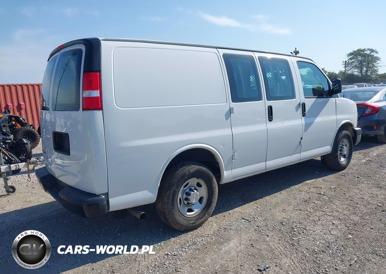 2021 Chevrolet Express Cargo Rwd 2500 Regular Wheelbase Wt VIN:1GCWGAFP5M1209380 - 4